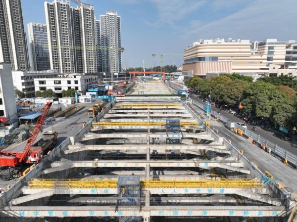 配股宝 夏茅站封顶！这条城际铁路土建累计已过半